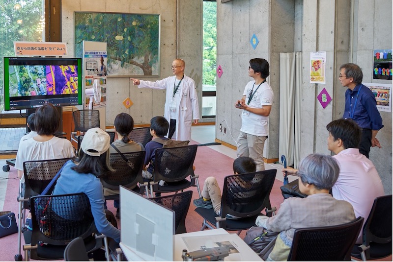 国立環境研究所一般公開2024で開催したイベントの様子の写真
